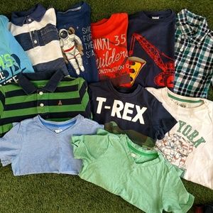 Boy's short sleeve shirt Lot